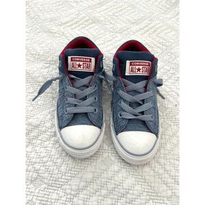 Converse Kids Unisex CHUCK TAYLOR ALL STAR HIGH STREET-SLIP, NAVY/GLACIER